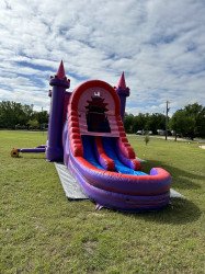 IMG 3411 1700867585 Pretty Purple Castle Bounce and Slide