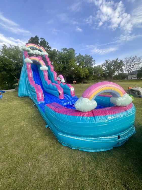 Rainbow Splash  20 FT Slide