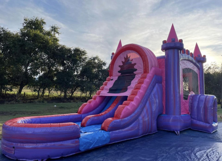 Bounce House and Slide Combo