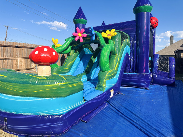 Bounce House & Slide Combo WET or DRY