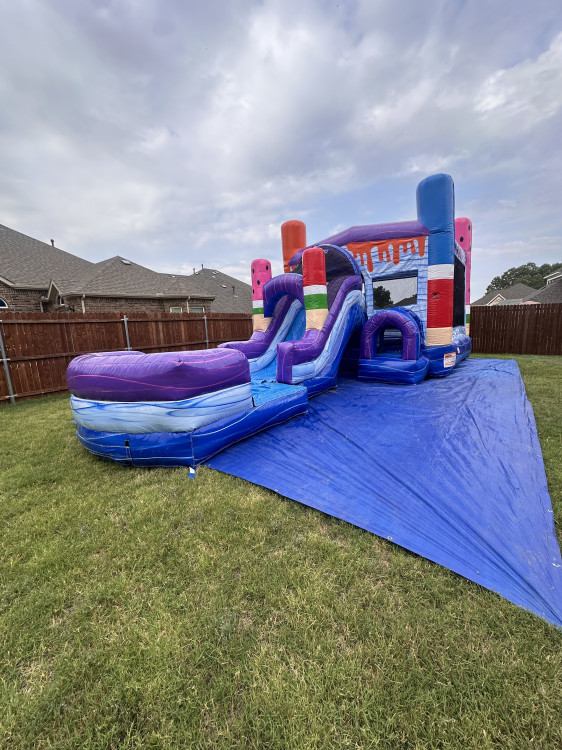 Color Blast bounce and slide